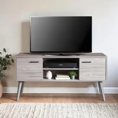 Florina 3.9FT TV Cabinet | 1200 mm TV Stand with Storage | Kabinet TV Ruang Tamu