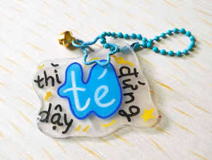 Móc khóa truyền động lực siêu xinh