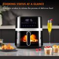 Gaabor Digital Display Air Fryer Viewable Window Icon Multi-Function Menu 6.5L Super Capacity. 