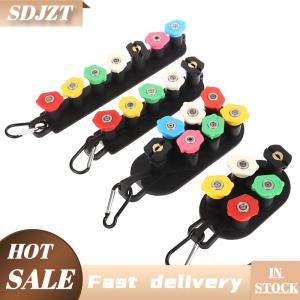 SDJZT Đa chức năng áp lực cao Máy giặt lời khuyên thiết lập với vòi phun chủ 5 7 vòi phun lời khuyên 1 4 inch nhanh chóng kết nối DIY phụ kiện
