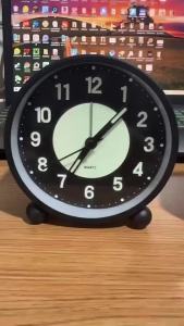 【Ship in 24H】学生宿舍闹钟静音夜光时钟现代简约儿童小朋友客厅卧室床头闹表铃