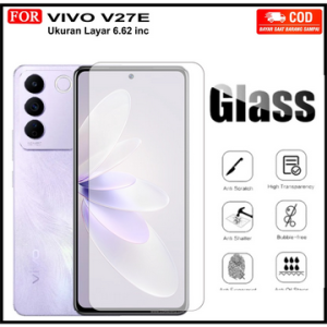 Tempered Glass Vivo V27E / Y19S / Y300 5G / V23E - Screen Protector Anti Gores Kaca Bening - Pelindung Layar HP