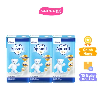 Sữa dinh dưỡng pha sẵn Aptamil Kid 110ml (lốc 3 hộp)