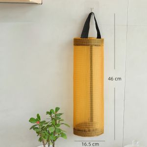 [HCM] Túi Lưới Treo Tường Dạng Ống Đựng Túi Nylon Đa Năng Tái Sử Dụng Tiện Lợi Cho Nhà Bếp - Cozy520