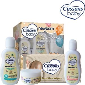 Cussons Baby NEWBORN Pack Gift SET / Hadiah Kado Lahiran / Sabun Shampoo Lotion Wipes Cream