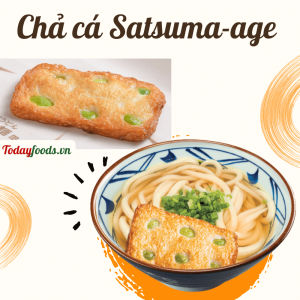 Chả Cá SATSUMA-AGE (5 miếng) 200G Ăn kèm mì Udon thả lẩu Oden (Chả Cá Nhật)