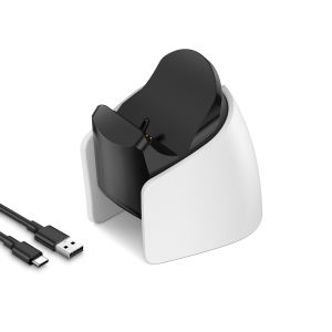 IINE Mini Charging Dock Compatible With PS5 Dualsense/ Dualsense Edge Controller Safe Charging PS5 Controller Fast Charging Station
