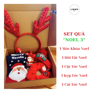 Set Quà Tặng Noel LINDO Quà Tặng Giáng Sinh Dễ Thương Hot Trend