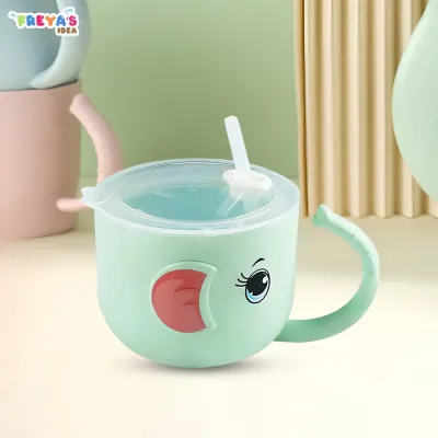 FR-C381 C382 Gelas Jerami Mug / Gelas Minum Anak Anti Tumpah Bahan Jerami / Baby Cup / Cangkir Anak
