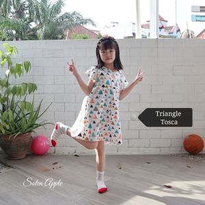 LDO Dress Anak Tali Banyak Varian Size 3-7