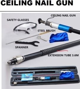 Ceiling Nail Gun Good companion for AHU ducting Fire-Fighting System Electrical work installation contractors especially those ceiling height high up to 6 Meters