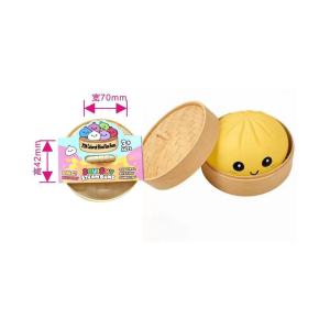 Cute Glitter Squishy Bun Toy withBamboo Steamer Transparent Sparkle Flowing Liquid Stress Relief Squeeze Toy Kawaii Cartoon Face Silicone Fidget Sensory Toy Gift for Kids