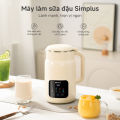 Simplus Máy làm sữa hạt 1000ML Máy xay đa năng Làm nước ép, súp bí đỏ Xay sinh tố Hỗ trợ làm nóng Giữ ấm PBJH001. 
