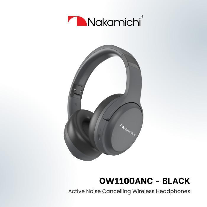 Nakamichi Ow1100Anc Active Noise Cancelling Wireless Headphone