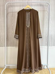 Scloth Bandung SA027 Abaya Renda Muslim Wanita / Abaya Indira