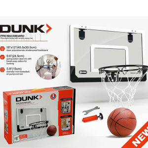 พร้อมส่งครบชุดพร้อมที่สูบ แป้นบาส แป้นบาสเด็ก บาสเกตบอลเด็ก basketball น้ำหนักเบา พกพาง่าย พร้อมส่ง