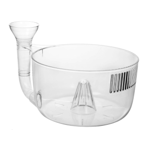 Space Saving Dishwasher Safe Washer Basket Clear Plan With Not Slip Base For Stable Use