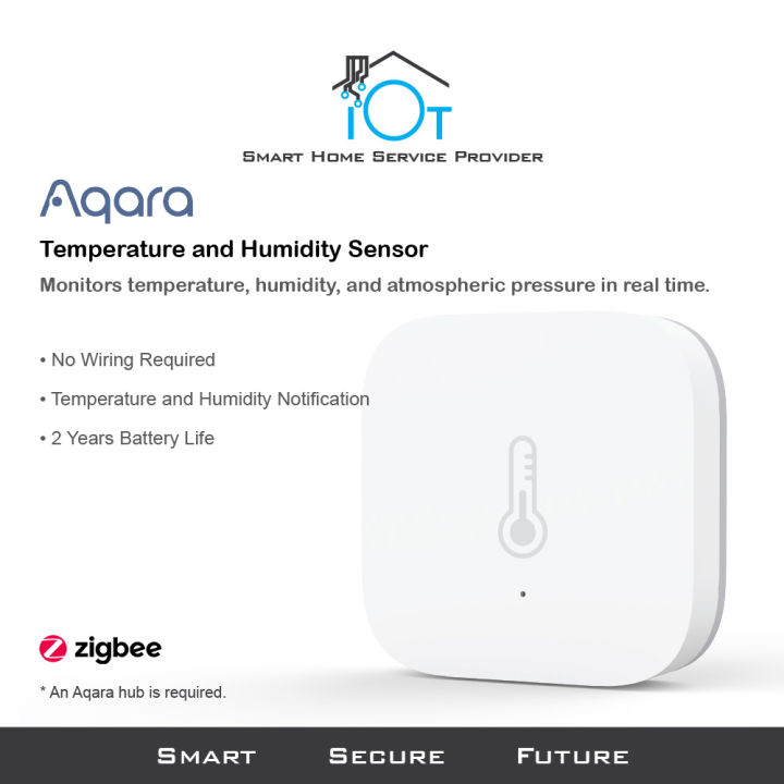 Aqara Temperature Humidity Sensor (zigbee) Lazada