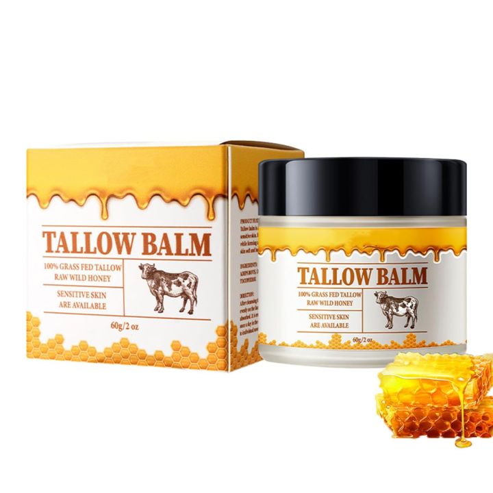 Bilxco Beef Tallow and Honey Balm,Based Supplies Tallow and Honey Balm ...