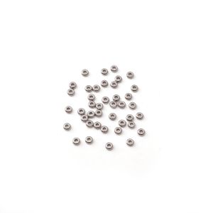 3mm-10mm Stainless Steel Flat Circular Spacer Beads For DIY Craft Jewelry Making Accessories