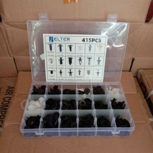 TOP 1 !! Baut Rivet Mobil Universal BELTER Baut Klip Plastik Baut Bemper Mobil Motor isi 415 PCS