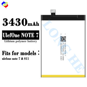 Dimi for Ulefone Mobile Phone Battery Ulefone Note 7/S11 Battery 3430MAh