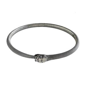 Tiện ích Vòng tay kiểu da rắn Ouroboros Bangle hợp kim phụ kiện cổ tay cho trang phục hàng ngày và dịp đặc biệt