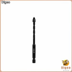 Digeo 6/8/10mm Cross Hex Tile Ceramic Drill Bits for Glass Ceramic Concrete Hole Opener