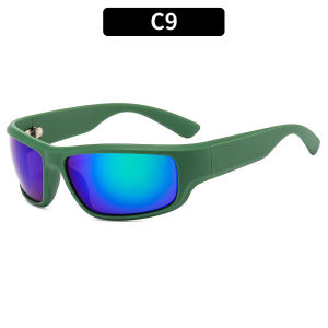Y2K Hot Girl Sunglasses Futuristic Millennium Concave-Convex Internet Celebrity Street Style Sunglasses for Women