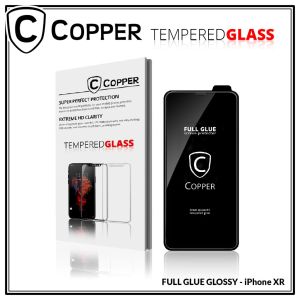 Iphone XR - COPPER Tempered Glass Full Glue Premium Glossy