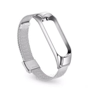 For Xiaomi Mi Band 5 Metal Strap Stainless Steel For Xiaomi Mi band 4 6 Bracelet Replacement Strap Mi Band 3 6 Strap Wristbands