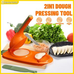 Bộ Dụng Cụ Ép Bột 2 Trong 1 Khuôn Làm Bánh Bao Khuôn Da Bánh Bao Ép Thủ Công Khuôn Làm Bánh Bao Khuôn Làm Bánh Bao Ép Da Bánh Bao Cầm Tay