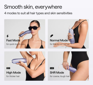 【ของแท้100%】Ulike Air10 IPL ผลลัพธ์การกำจัดขนด้วยเลเซอร์กำจัดขนแบบไม่เจ็บปวดเห็นผลใน 2 สัปดาห์ อุปกรณ์กำจัดขน