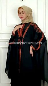 Dress Abaya Turkey 1607 Original Mega Store