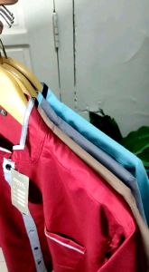 New Bisa COD Baju Kemeja Koko Pria Lengan Pendek/ Pakaian Katun Pria Remaja Dewasa Size M L XL