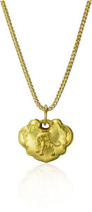 Poh Heng Jewellery 22K Gold Zodiac Pendant- Tiger [Price By Weight] (Online Exclusive)