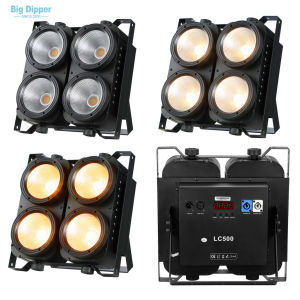BIG DIPPER LC500 4x100w Amber/CW High CRI COB Blinder Light
