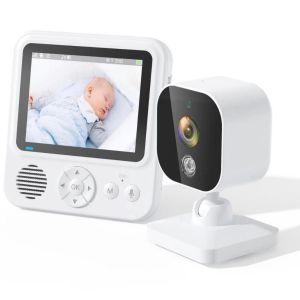 ABM900 Baby Phone 2.8inch 720P Nanny Feeding Alarm Temperature Sensor Video Two Way Audio Wireless 2.4ghz Baby Camera Monitors