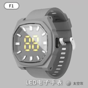 Childrens Smart Watch Display Week LED Digital Wrist Watches For Boy Girl Waterproof Sport Watch Montre Enfant ping