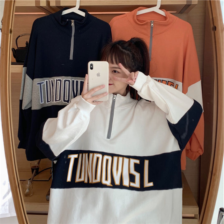 Oversize%20Sweater%20Polo%20Shirt%20Wanita%20Gaya%20Korea%20Warna%20Longgar%20yang%20Cocok%20dengan%20Warna%20Atasan%20Jaket%20Atasan%20Lengan%20Panjang%20-%20Image%203