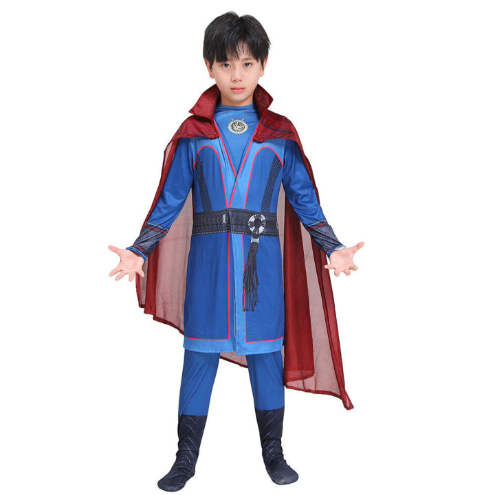 Doctor Strange Costume Dr Strange Cosplay Superhero for Boys Character ...