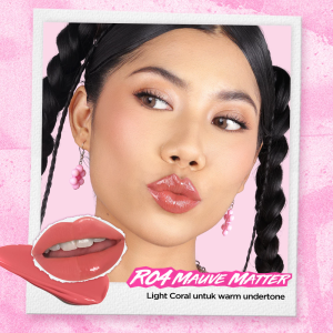 DAZZLE ME Matte & Gloss Lip Cream Duo 2in1 Lip Cream for Matte And Glossy Finish