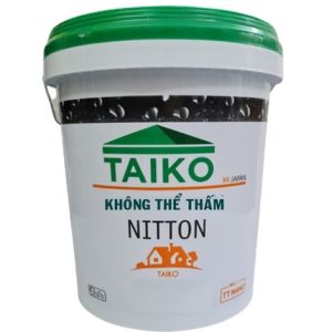 Keo Chống Thấm 2 Thành Phần Nitton Taikomi 10L - Ngăn thấm nước cho bề mặt bê tông xi măng cát. Phân Phối Chính Hãng