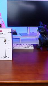 M MYBAT PRO Selfie Ring Light with 72" Tripod Stand - Extendable Selfie Stick with Light for Phone Live Streaming Makeup Travel Gaming Video Includes Phone Holder& USB-C Powered