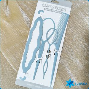 LoviRa Magic Hair Styling Accessories Hair Clip DIY Hair Braiding Braider Tool Set