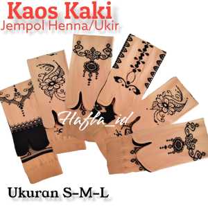 Kaos Kaki Jempol Wanita / Kaos Kaki Wanita Muslimah / kaos kaki wanita panjang krem