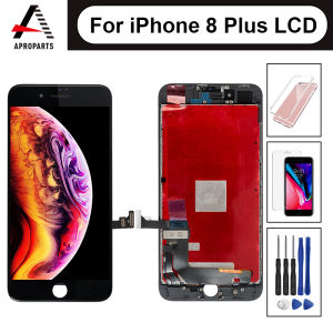 High Quality For iPhone 8 Plus LCD Display Touch Screen Digitizer Assembly No Dead Pixel Replacement with Free Repair Tools