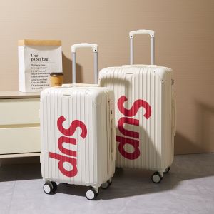 FS168 Koper 20 inch Koper Kabin Bagasi Koper Tas Travel Polo besar anak perempuan kabin 24 inch Koper PC 22 inch Koper