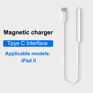 FONKEN Type C Magnetic Stylus Charger Adapter For A-pple Pencil 2 2nd USB C Magnetic Charging Cable