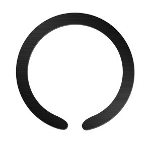 Magsafe ห่วงแผ่นโลหะแม่เหล็กสติกเกอร์ชาร์จไร้สายสามารถใส่ได้กับ IPhone 13 Pro Max 12